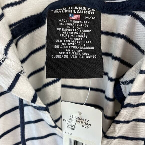 NWT Polo Jeans Sleeveless Hoodie Top Size M - Picture 6 of 6